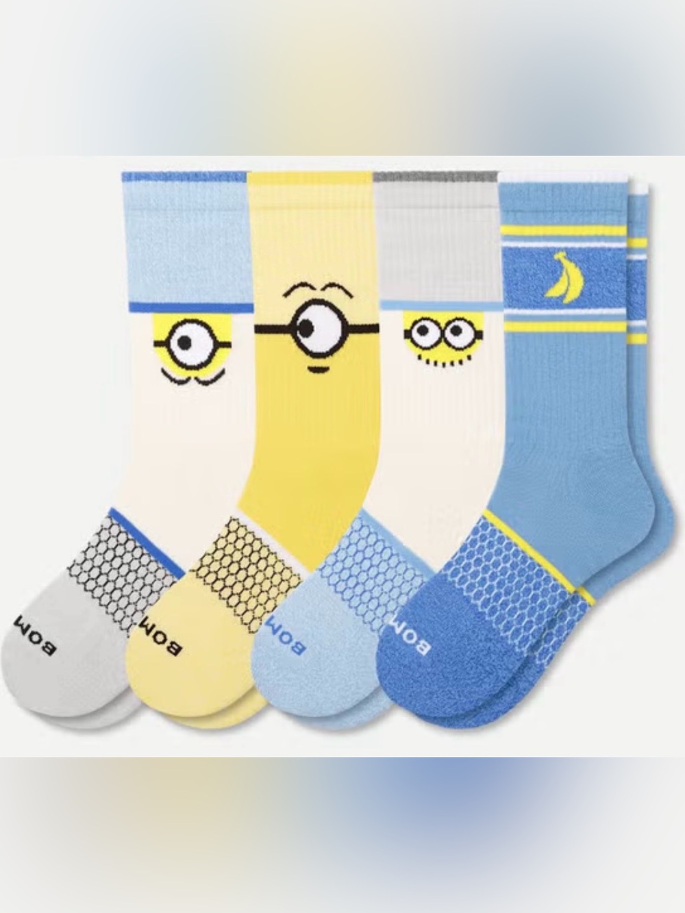 Minions Bombas - calf/crew, 4 Pack